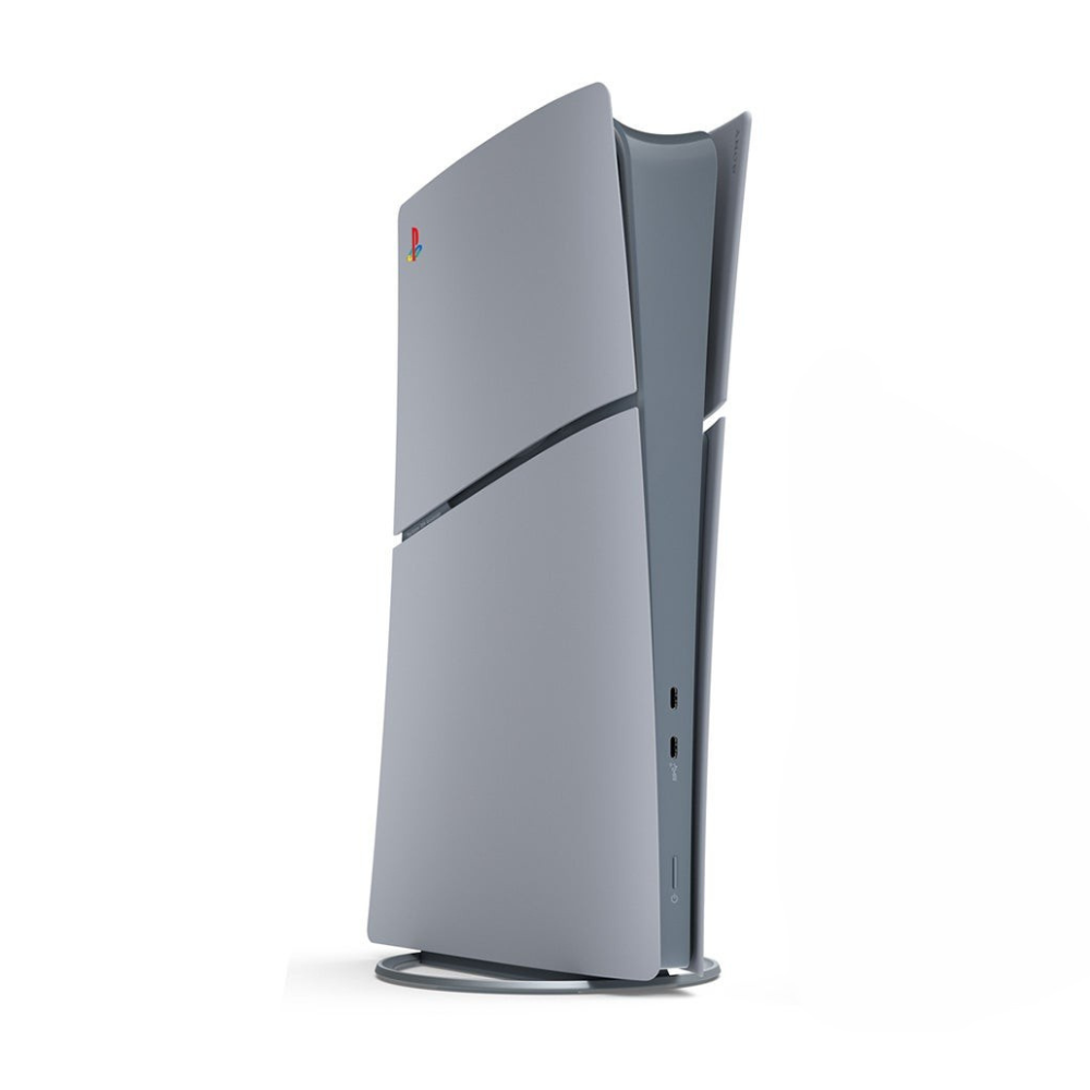 Faceplate for PS5 Slim Digital Console (30th Anniversary Grey)