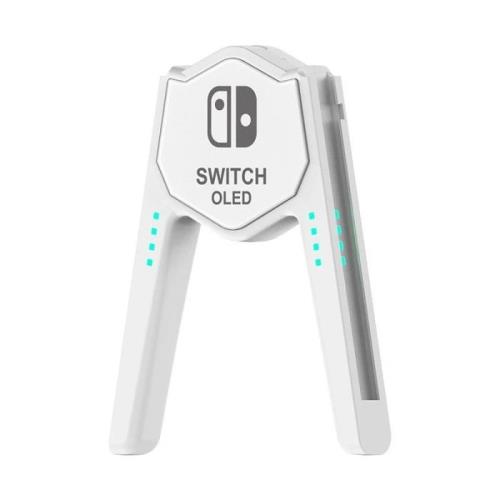 Joy-con Charging Handle Grip Special Theme With Charging Cable (OLED White)