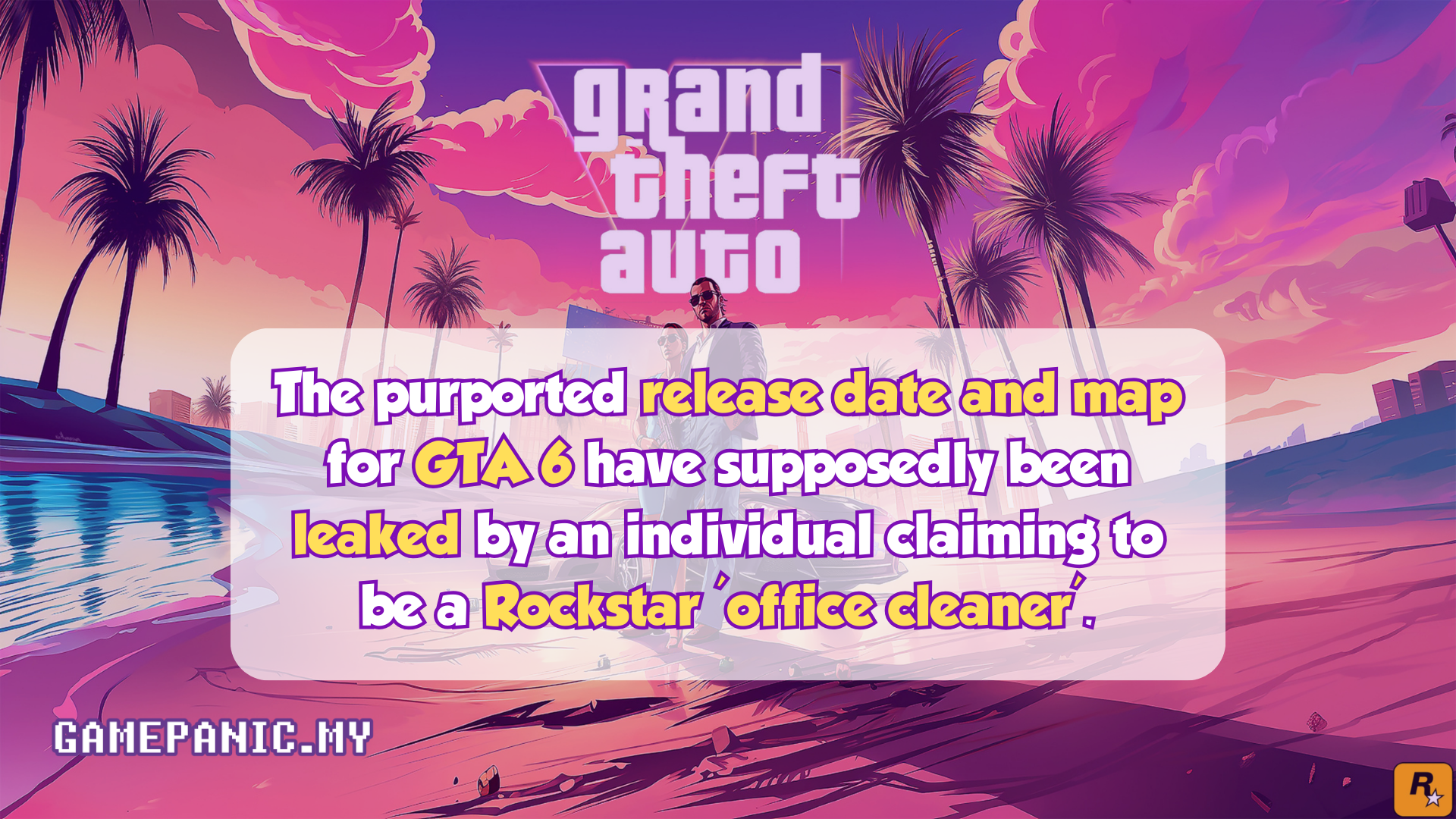 The purported release date and map for GTA 6 have supposedly been leaked by  an individual claiming to be a Rockstar 'office cleaner'. - <div><span  style=color: #000000;>In the ongoing saga of Grand